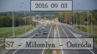 S7 - budowa odcinka Miłomłyn - Ostróda Północ