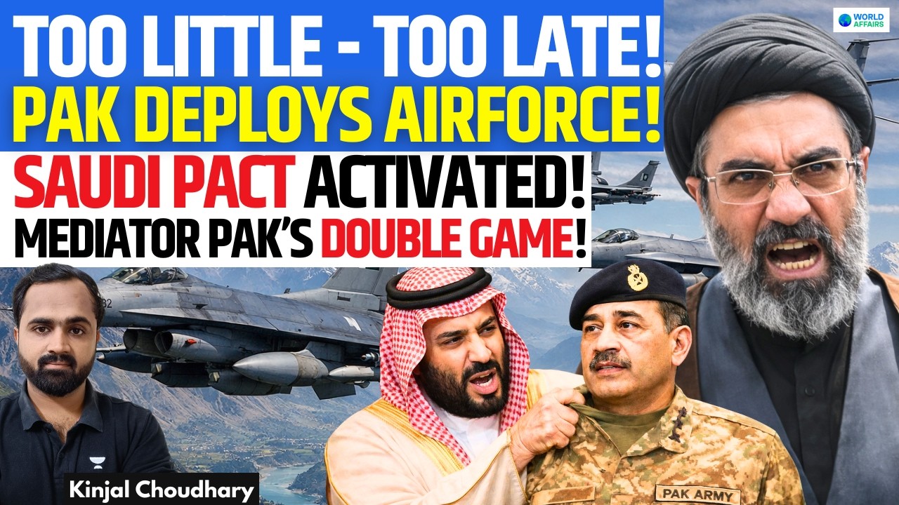 PAKISTAN Deploys Air Force in Saudi - Activates Defense Pact! Iran Shocked At Mediator! | Kinjal