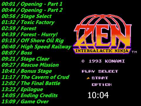 Nes: Zen - Intergalactic Ninja Soundtrack