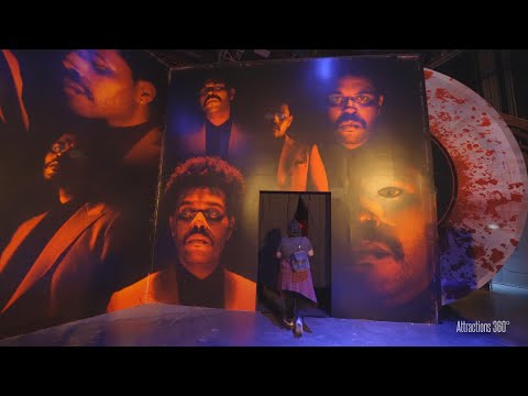 The Weeknd Haunted House Walk-through 2022 at Universal Studios Hollywood - Halloween Nights
