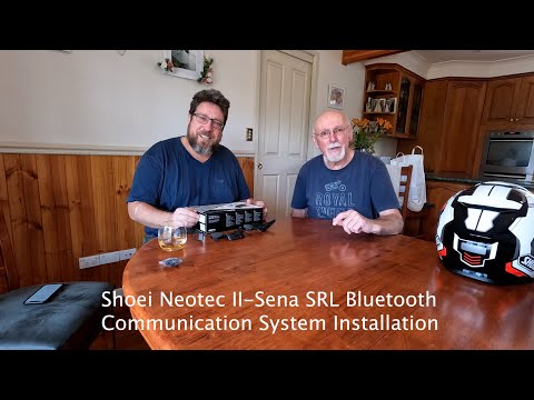 Shoei Neotec II - Sena SRL Communication System Installation - Part 1