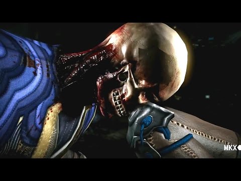 Mortal Kombat X Kitana Variations Fatalities X Ray Gameplay Trailer
