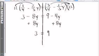 Solving Equations with a Variable on Each Side Examples