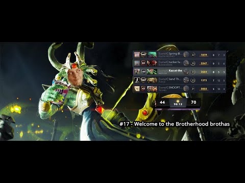 #17 - Last game for the day turns into the classic Techies Medusa Game