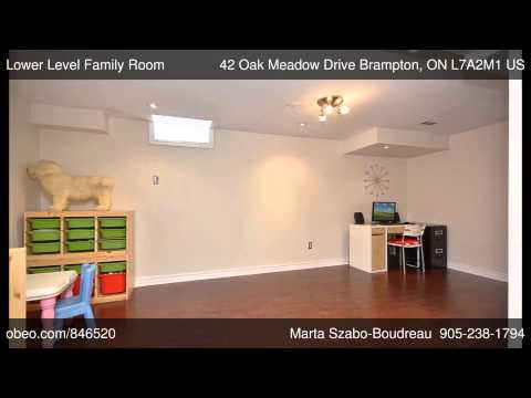 42 Oak Meadow Drive Brampton ON L7A2M1 - Marta Szabo-Boudreau