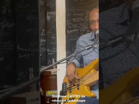 Stéphane CASTRY, l'excellent bassiste, fait son grand retour en Guadeloupe.