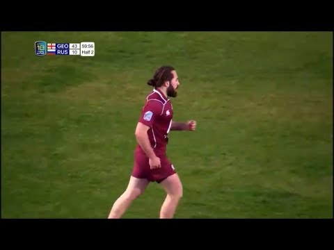 Zaur Lutidze 50 metre individual try vs Russia U18 2019
