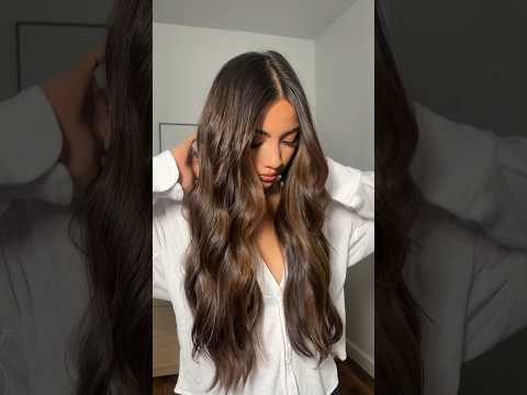 Hair Color Details for Chocolate Brown Balayage 🤎