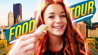 Trying PITTSBURGH FOODS for the First Time! Pittsburgh Food Tour!