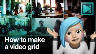 How to make a video grid or video wall in VSDC for free