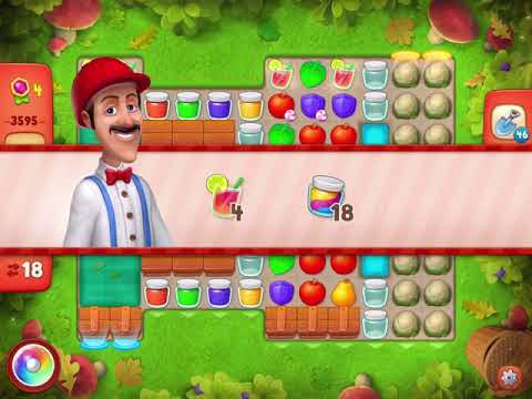 Gardenscapes Level 3595 With No Boosters - Hard Level