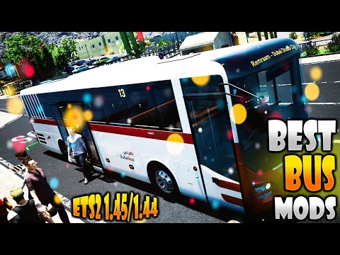 TOP BEST BUS MODS FOR ETS2 1.45 & 1.44 | ETS 2 Mods