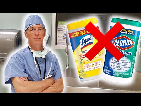 Surgeon warns STOP PANIC BUYING toxic disinfectant WIPES 🚫