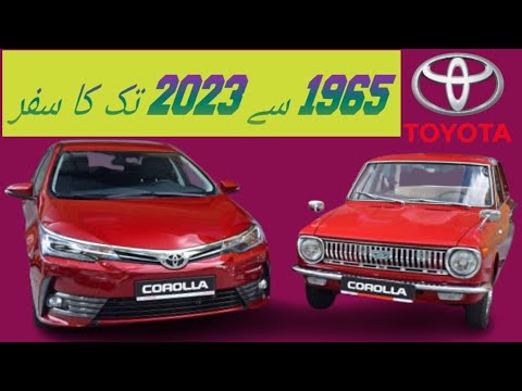 Thumbnail for Toyota transformation from 1965 to 2022#youtube #toyota #corolla by Toyota, Toyota GR Corolla, Toyota Corolla, WiLL, Car, Van