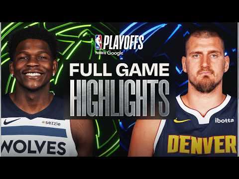 #6 TIMBERWOLVES at #3 NUGGETS | FULL GAME 1 HIGHLIGHTS | April 18, 2026