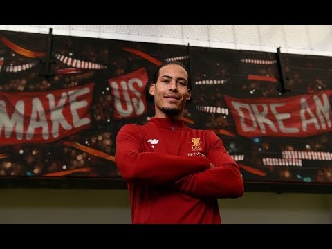 Virgil van Dijk! Welcome to Liverpool on 1 January 2018