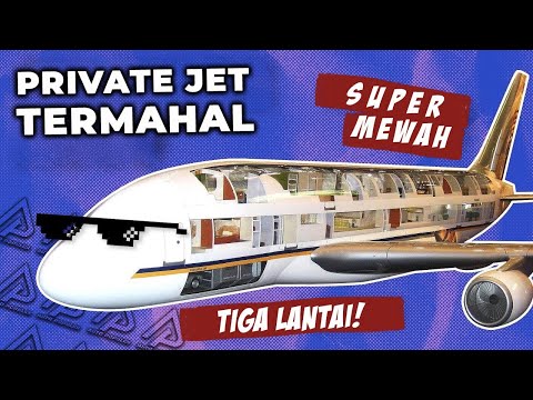 BEGINI PESAWAT PARA TAIPAN DUNIA! Dibuat Khusus Dan Hanya Ada 1 Di Muka Bumi!