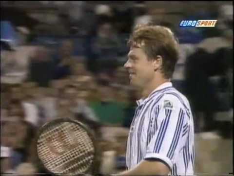 ATP Edberg vs Courier Scottsdale 1995 tweener