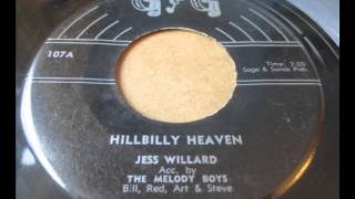 ''Hillbilly Heaven''  Jess Willard  G & G  107  Eddie & Hank  Cochran ??