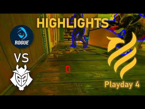 DESTROYED! Rogue vs G2 - HIGHLIGHTS - Playday 4 - EUL 2022 Stage 3 - R6 Esport