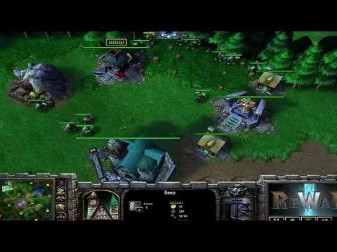 ZhouXixi(NE) vs Infi(HU) - Game 2 - WarCraft 3 gameplay - RN855