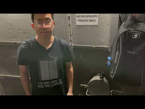 Amazing Historic Old Otis Manually Controlled Traction Elevator in New York City, NY.