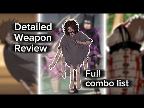 Detailed weapon review Puppet "Secret Black Technique Compilation" (Kankuro SS+) NTB:Shinobi Striker