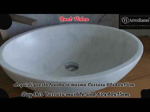 %lavabo da appoggio da bagno o cucina in marmo pietra o granito%