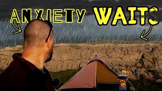 My ANXIETY didn't like the wait - SOLO wild camp in the Lanshan UL1