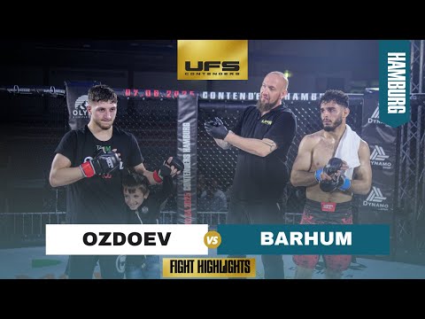 BARHUM vs. OZDOEV | FIGHT HIGHLIGHTS | UFS CONTENDERS HAMBURG