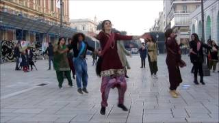 first international Bollywood flashmob BARI ITALY
