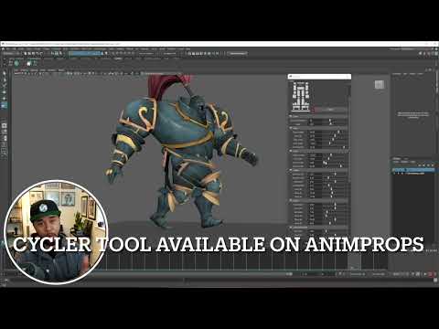THE CYCLER TOOL - Create Adjustable Walk Cycles with ONE CLICK by Harvey Newman.