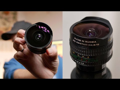 The Perfect VINTAGE Fish-Eye Lens | Zenitar MC 16mm