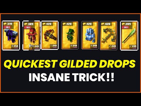 GET TONS of GILDED GEAR with this TRICK! | Minecraft Dungeons