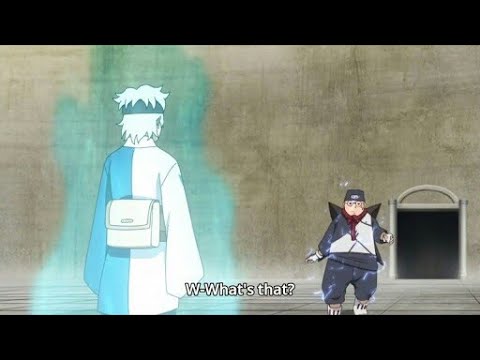 Mitsuki suddenly use dragon sage mode in cunin exam