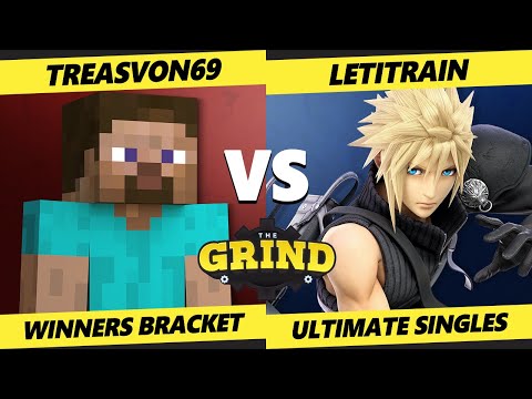 The Grind Fridays 187 - Treasvon69 (Steve) Vs. Letitrain (Cloud) Smash Ultimate - SSBU