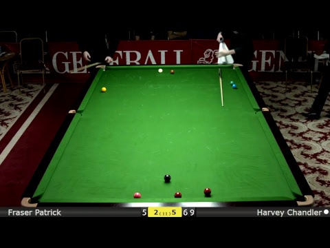 Snooker Men 1/2 Final : Fraser Patrick vs Harvey Chandler