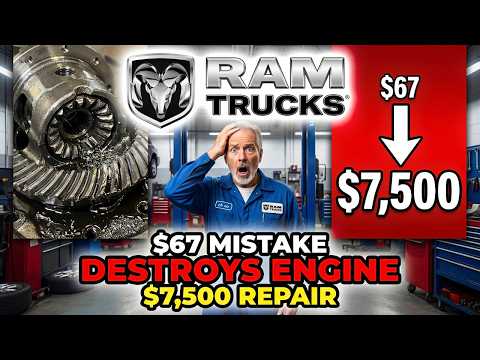 Dieser RAM-Fehler (67 $) zerstört den Motor – 7.500 $ (Noch HEUTE beheben) 🚨