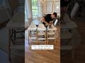 Triplet Dad Changes High Chairs Forever Diy Dad Mom Triplets Twins Lifehack