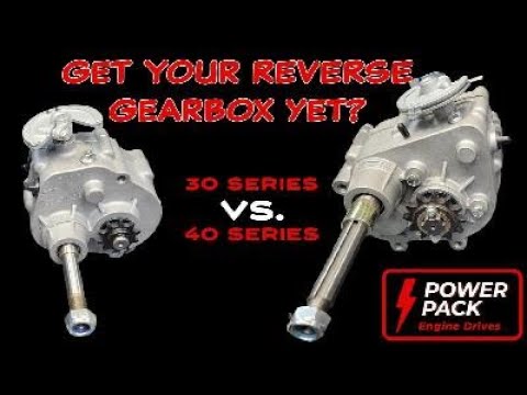 Reverse Gearboxes Compared.  30 Series vs 40 Series.