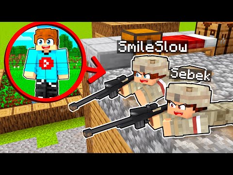 Sebek and SmileSlow BECOME SNIPERS and DO IT... in Minecraft!