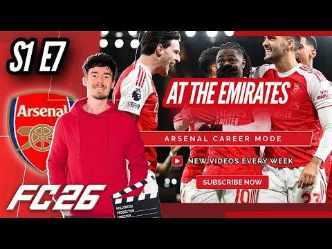THE NORTH LONDON DERBY! | FC26 ARSENAL CAREER MODE S1 E7