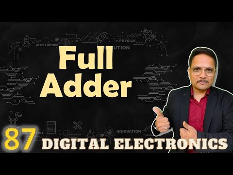 Full Adder Working Truth Table Designing Circuit Combinational circuit in Digital Electronics