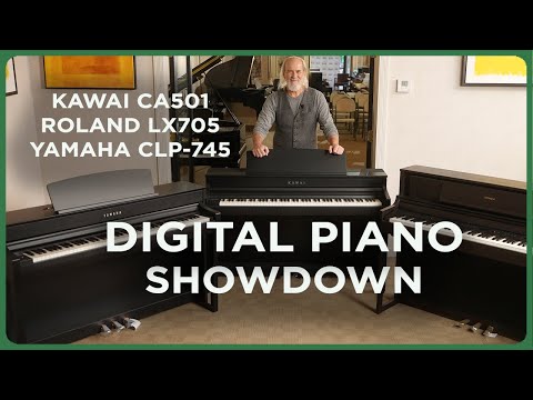 Digital Piano Showdown: Yamaha CLP745 vs Kawai CA501 vs Roland LX705