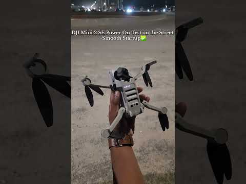 DJI Mini 2 SE Power On Test on the Street – Smooth Startup! #dji #drone #djimini2se #droneshorts