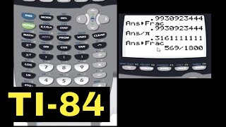 TI-84 Calculator - 12 - Converting Between Degrees and Radians