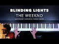 The Weeknd Blinding Lights HQ Piano Cover