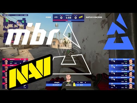 NAVI vs MIBR | Map 3 Dust 2 | Complete Match | BLAST Premier Spring Groups 2021
