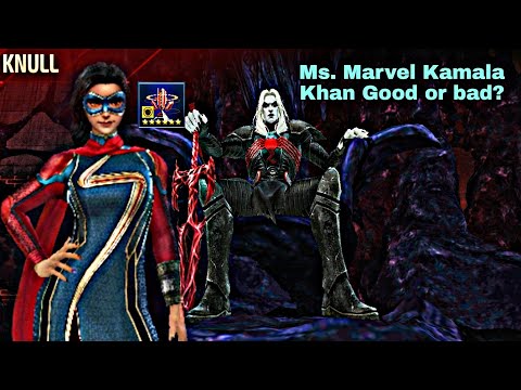 Ms Marvel Kamala Khan Uniform Review | WBL Knull Test With Obelisk - Marvel Future Fight