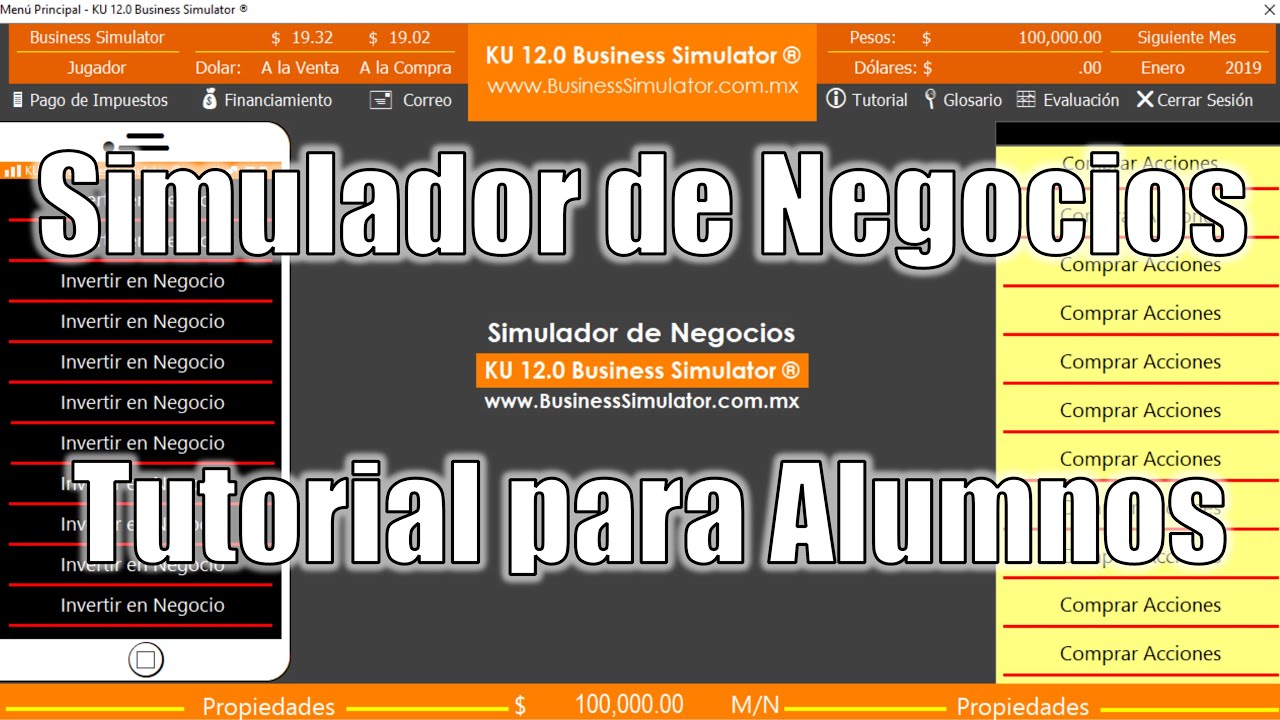 Simulador de Negocios - VideoTutorial para Alumno - KU 12.0 Business Simulator
